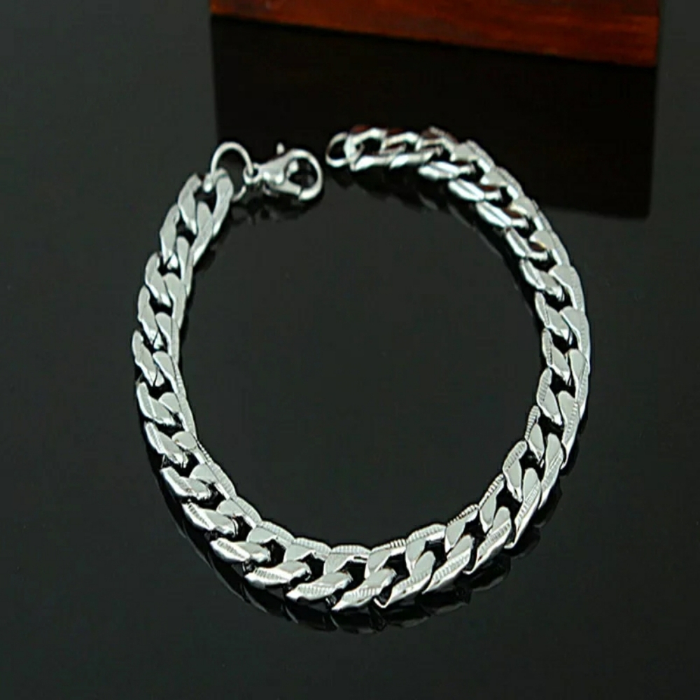 3/$30 Silver Chain Link Bracelet